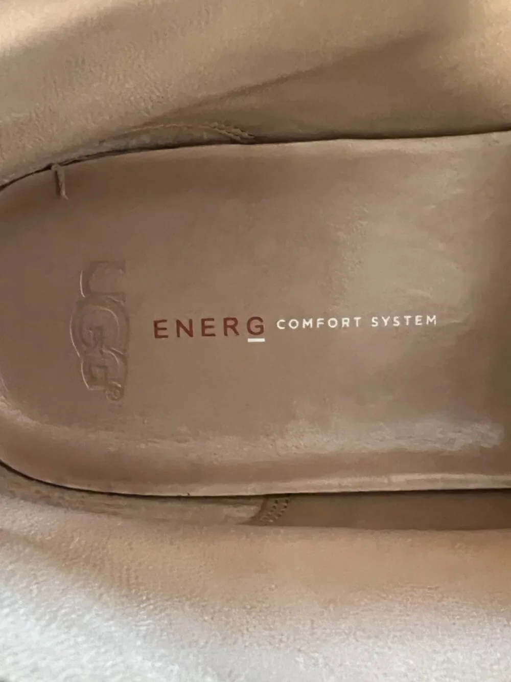 UGG Treadlite EnerG Comfort Brown Leather Chukka Boots Men's 10.5